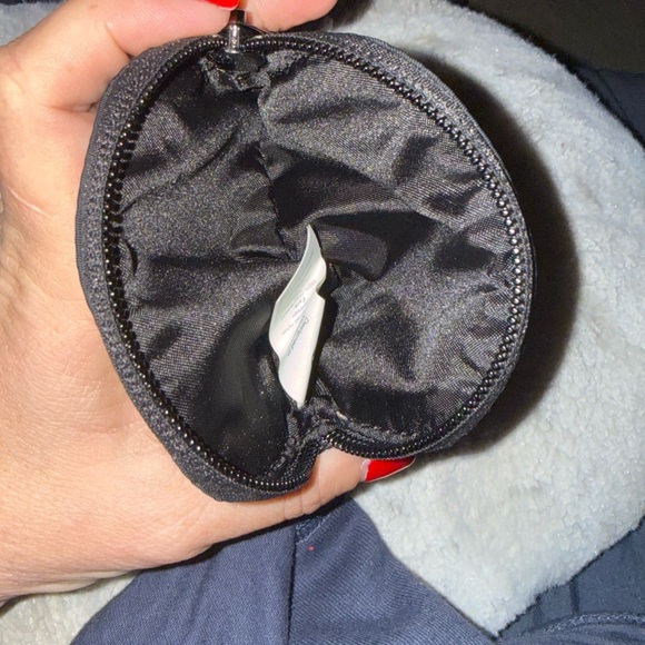 Lululemon Black Mini Change Purse with clasp. Two available - Picture 3 of 3
